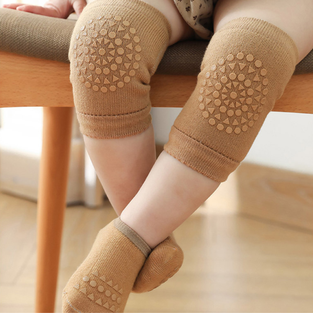 Anti-Slip Baby Knee Pad Socks Set